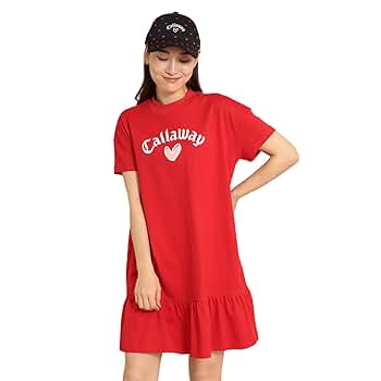 Amazon.co.jp: [キャロウェイ] レディース 半袖 ワンピース